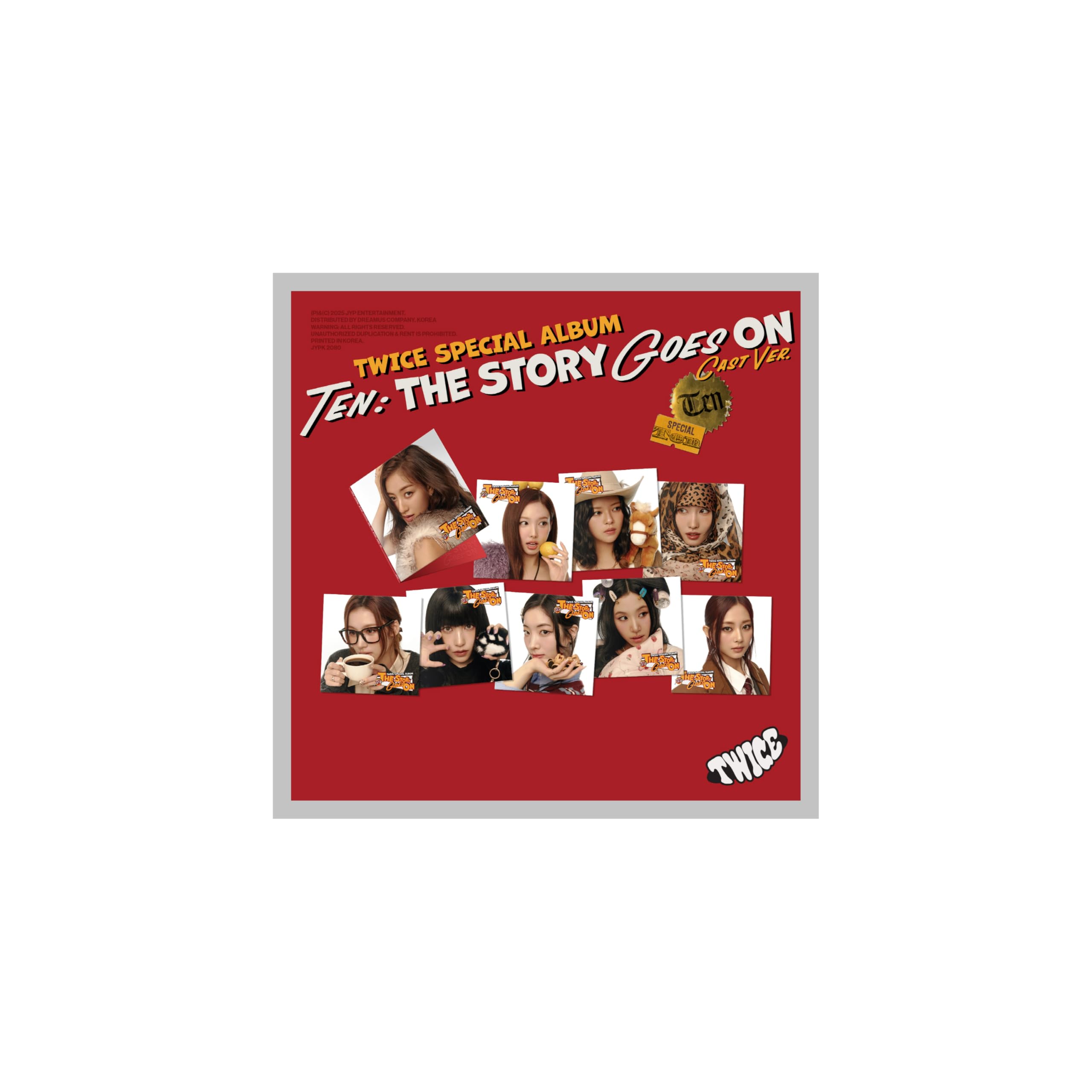 TWICE THE STORY GOES ON Cast Ver.8種セット☆ 楽天市場】[おまけ付き] TWICE [TEN: THE STORY GOES ON] Cast Ver